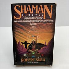 Native American Fantasy Novel Shaman Robert Shea 1991 1st Ed & Print Paperback picture