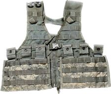 MOLLE II US Army FLC Chest Rig Tactical Vest w/2 Triple Mag Panels ACU picture