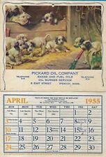 Ipswich Massachusetts Pickard Oil Company 8 East Street 1955 Calendar picture