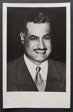 Autograph Gamal Abdel Nasser Egypt x101 picture