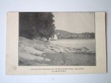 1906 Undivided Post Card Greetings From Maine  Winterport, ME Oak Point picture
