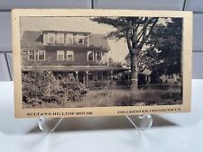 Sultan's Hilltop House Colchester Connecticut CT New London County Vtg Postcard picture
