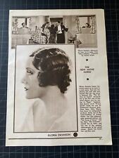Rare/Scarce Vintage 1930 Hollywood Star Portrait - Gloria Swanson - Publicity picture