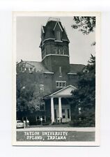 Taylor University, Upland Indiana RPPC photo postcard, women, retro clothes picture