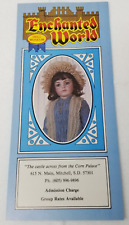 Enchanted World Doll Museum Brochure 1985 Mitchell South Dakota picture