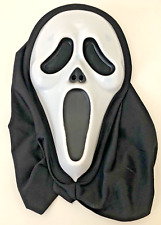 Fun World Easter Unlimited Scream Ghost Face Mask Hard Plastic Halloween 2021 picture