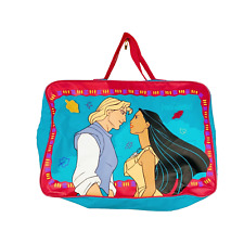 Vintage 90s Disney Pocahontas Duffel Travel Bag Pyramid Handbags NO STRAP picture