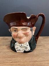 ROYAL DOULTON 'OLD CHARLEY' D5420 LARGE CHARACTER JUG 1934 - SIGNED picture