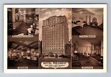 New York City-New York Hotel President Lounge Advertising Vintage c1941 Postcard picture