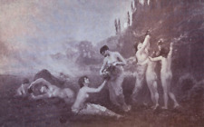 1895 Vintage Magazine Illustration Evening Perfumes by H. Delacroix picture