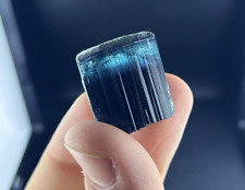18 Grams Natural Terminated Blue Cap Tourmaline Crystal from Afghanistan picture