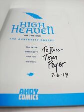 SIGNED BY Tom Peyer High Heaven The Austerity Gospel TPB Vol 1 #1 2 3 4 5 CB1 picture