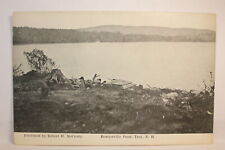 Postcard Bowkerville Pond Troy NH F6 picture