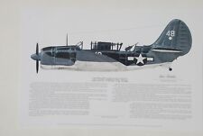 4 Navy Aircraft of WWII, Signed by the Pilots, Aviation Artist, E Boyette picture