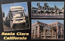 Old Retro 1993 - SANTA CLARA CA. POSTCARD. Used. Postmarked With No Stamp.  picture