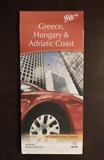 GREECE HUNGARY & ADRIATIC COAST INTERNATIONAL SERIES HIGHWAY MAP 12/18-3/21 NEW picture