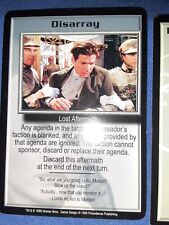 Babylon 5 CCG 1998 “Disarray Promo Card “Lost Aftermath” Warner Bros INSERT RARE picture