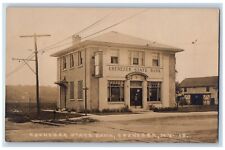c1910's Ebenezer State Bank Erie County Ebenezer New York NY RPPC Photo Postcard picture