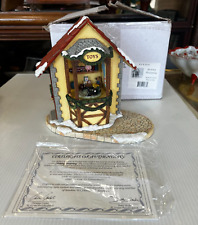 Goebel _ Holiday Dreaming _ 9 Inch Music Box Cottage with Box 1134-D picture