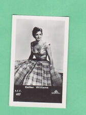 1950's  Esther Williams   BFF Film Stars Card nrmnt or better # 627 picture