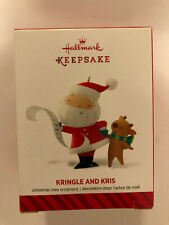Hallmark Keepsake 2014 KRINGLE & KRIS 1st in Series Christmas Ornament - NIB picture