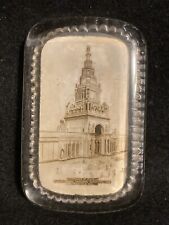 1915 PAPERWEIGHT San Francisco PANAMA PACIFIC INTERNATIONAL EXPO Tower of Jewels picture