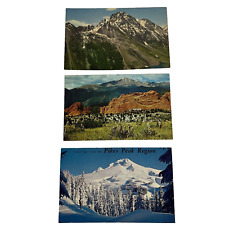 Vintage Elk Range Aspen Western Pikes Peak Colorado postcard lot picture