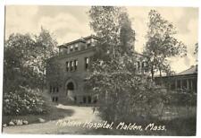 Postcard Malden Hospital Malden MA  picture