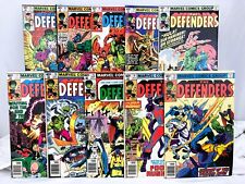 Defenders #73-82 (1979-80, Marvel) 10 Issue Lot picture