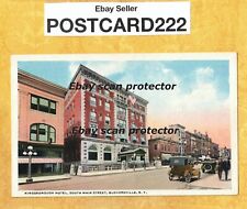 NY Gloversville 1908-29 vintage postcard KINGSBOROUGH HOTEL New York picture