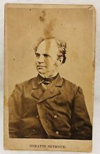Rare 1800s Cabinet Card CDV of Horatio Seymour Gov of New York Civil War Photo picture