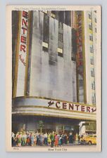 Postcard The Center Theatre New York City picture