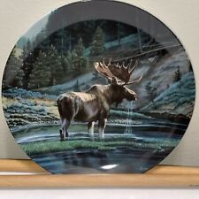 Vtg 1989 Collector Plate The Moose By Paul Krapf - Limited Edition #13621 Canada picture