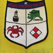 US Coast Guard vintage Patch 9/19 USCGC Firebush WLB-393 theater made? picture