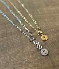 Stainless Steel Toggle Cross Necklace picture