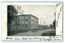 1905 Woolen Mills From West Fulton New York NY Winsted Connecticut Postcard picture