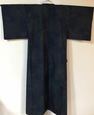 S1888 Japanese Vintage Kimono / Dess OSHIMA TSUMUGI picture