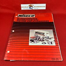 Vintage Wiseco Hi-Performance Motorcycle/ATV Pistons & Accessories Catalog CB-25 picture