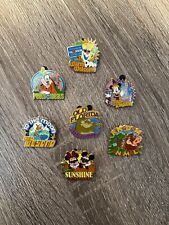 EXTREMELY RARE Adventures By Disney Pin Set - Florida Itinerary picture