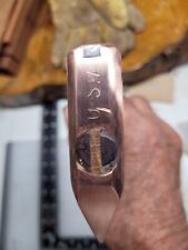 Copper? Hammer, Setting Hammer, Custom Purple Heart Handle with 10 Cent Coin picture