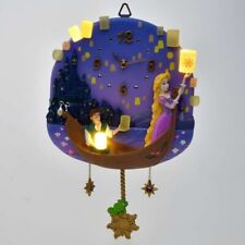 Disney Store Tangled LED Light Wall Clock Rapunzel Lantern Figurine Interior JPN picture