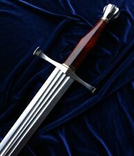 Hand Forged Long Sword Battle Ready Sword, Medieval Handmade sword, Master sword picture