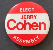 Gerald ( Gerry ) Cohen New York State Assembly NYS Electoral Campaign Vintage picture