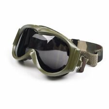 Authentic French Army Tactical Goggles include a clear, smoke, and amber lens. picture