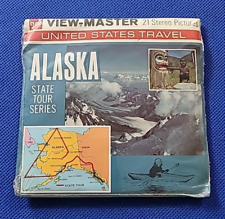 SEALED Rare Gaf A101 Alaska the Last Frontier State view-master Packet 3 Reels picture