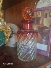 antique BACCARAT crystal bottle  picture