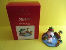 2021 Hallmark Taking a Dip Peanuts' Gang Snoopy Beagle Scouts New MIB picture