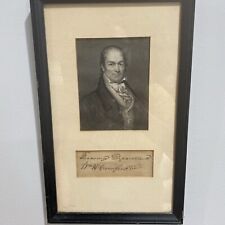 1820 Clipped Engraving Of  Political William Crawford picture