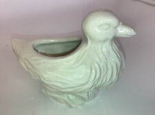 Mottahedeh Musee Des Arts Creamware Small Duck Planter *READ* picture