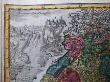 Map of Switzerland - Switzerland, Tobias Lotter ~ 1750 Nova Totius Helvetiae picture